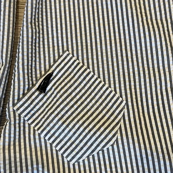 Ali Miles Striped Tunic Size L - Picture 5 of 7